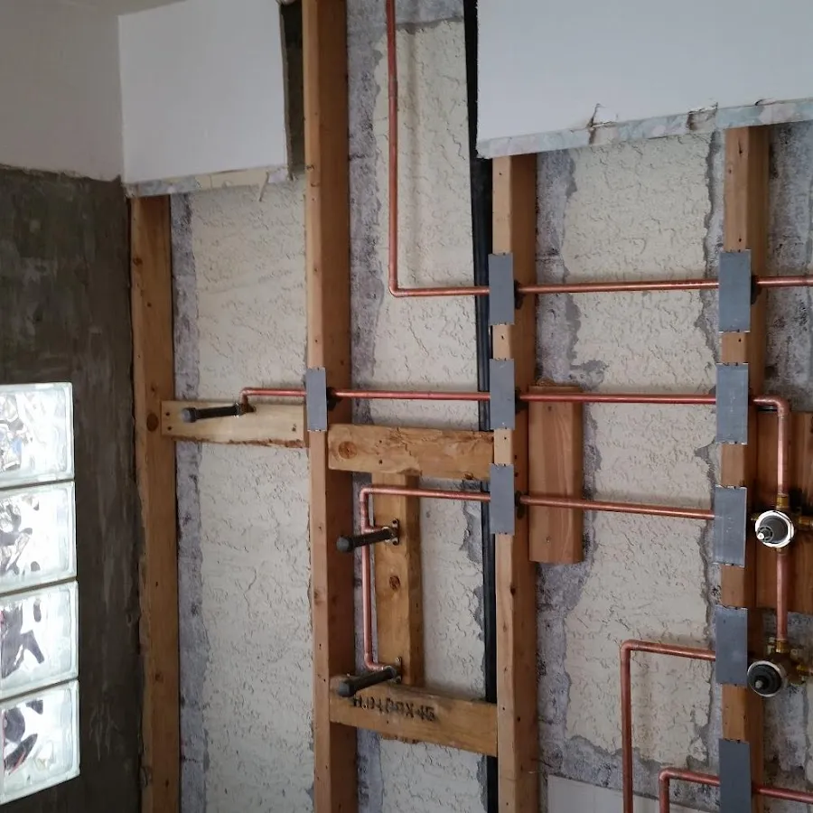 Copper pipe installation for Burst Pipe Repair in Delta